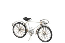 J-Line Rennrad Metall Grau