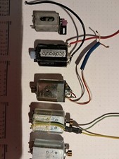 Slot car Motoren Konvolut 5 Stück