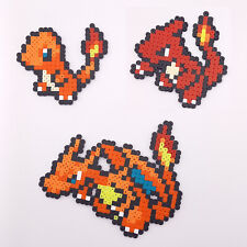 3 Pokemon Kühlschrankmagnete aus Bügelperlen handgefertigt Geschenk Gaming Retro