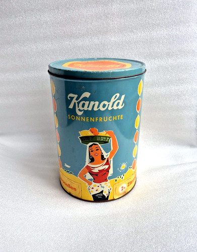 Alte blechdose kanold - blechdose,