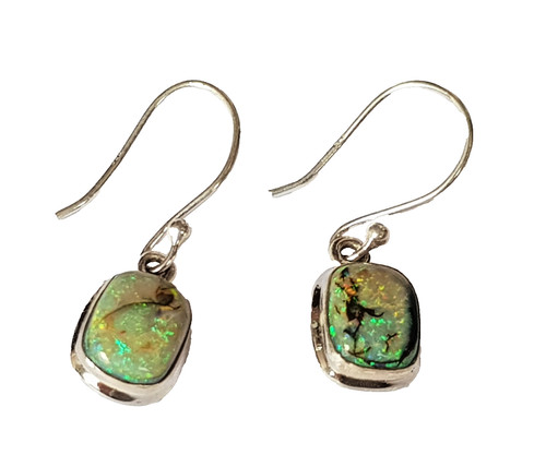 Opal ohrringe ohrschmuck 925 - ohrschmuck,