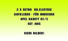 2 x Retro Bo. Electric