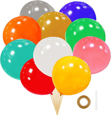 10 Stück Luftballons Groß 36 Zoll XXL Riesen Ballon Hochzeit Geburtstag