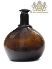 Antike Große Glas Flasche