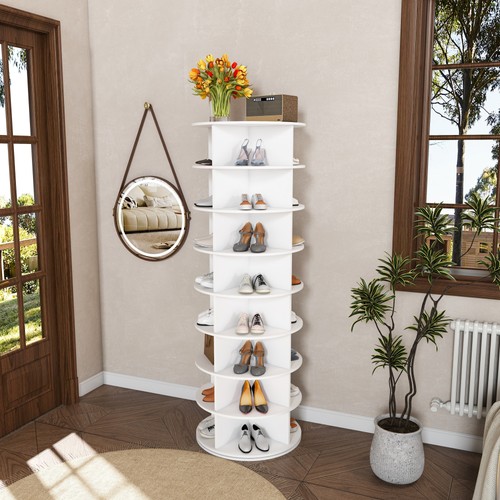 Drehbares schuhregal 8 - drehbares,
