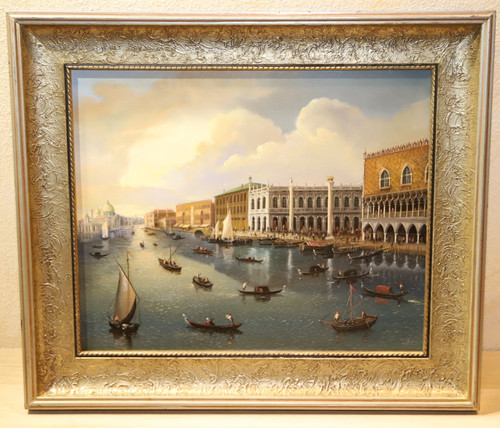 ölgemälde venedig canale - Ölgemälde,