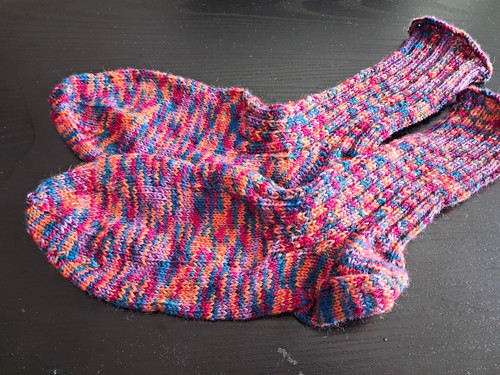 Handgestrickte socken mehrere - handgestrickte,