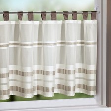 Scheibengardinen mit Schlaufen