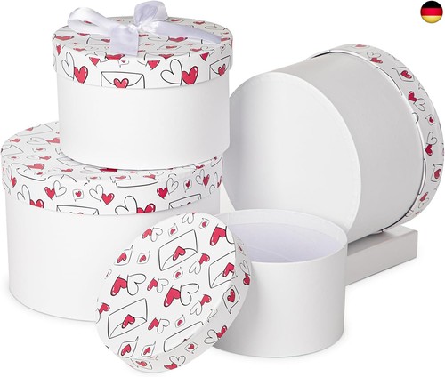 Briful runde geschenkboxen - briful, mit