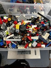 LEGO Konvolut - Steine Platten bunte Mischung - 2 kg Kiloware (15 EUR/kg)