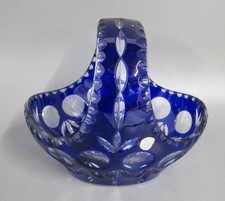 Kristall Henkel Schale