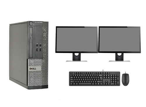 Dual screen dell desktop - dell/hp,