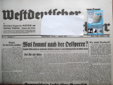 WESTDEUTSCHER *** 7. Februar