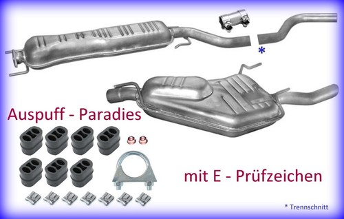 Abgasanlage auspuff für - abgasanlage,