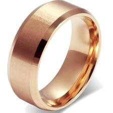 Herrenring edelstahl 8mm - herrenring,