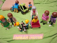 Playmobil Figuren Konvolut - Familie Hauser und Friends
