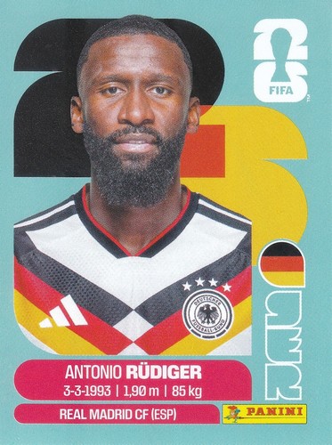 Antonio rüdiger abwehr - antonio,