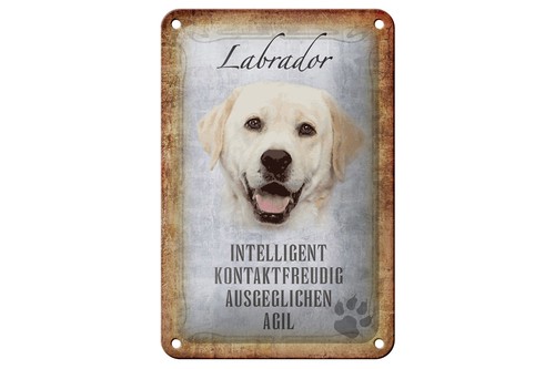 Blechschild spruch 12x18 - blechschild,