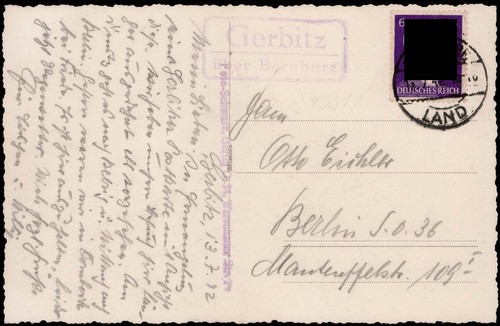 Bernburg gerbitz über - bernburg;,