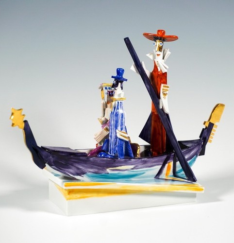 Meissen figur gruppe - meissen,