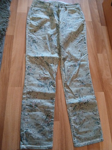 Damenhose mit blumenmuster - mit,