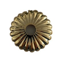 Alter Zierrosette Messing D=45mm dekorieren abdecken Rosette restaurieren 