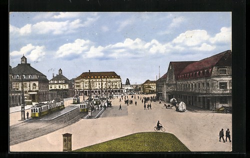 Karlsruhe strassenbahn am - strassenbahn,