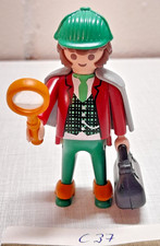 Playmobil Sherlock Holmes mit Lupe & Koffer 4501 Detektiv Spezial Figur (C37)