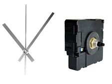 Funk Quarz Uhrwerk Radio Controlled mit Uhrenzeiger lautlos DIY Silber 120 mm?