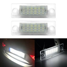 2X LED Kennzeichenbeleuchtung Weiß Für VW Golf Plus Jetta Touran Caddy Passat B6