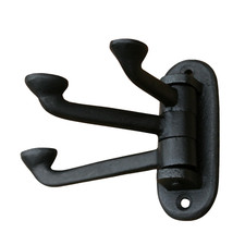 Haken schwarz Gusseisen