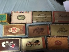 Alte Zigarrenkisten Holz