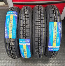 SET 4 NEUE REIFEN 125 R15 68S