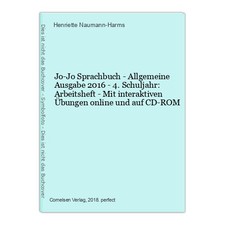 Jo-Jo Sprachbuch - Allgemeine Ausgabe 2016 - 4. Schuljahr: Arbeitsheft 1538318-2