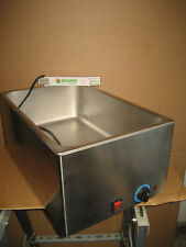 Bain Marie Ecoline Baimarie Edelstahl MOD BM001 Wasserbad 230 Volt 1300 Watt Nr4
