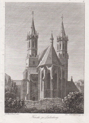 Ladenburg original kupferstich - ladenburg,