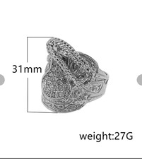sattelring edelstahl vergoldet