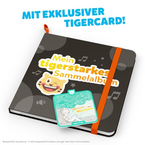 Sammelalbum tigercard schwarz