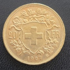 20 Franken Vreneli 1907