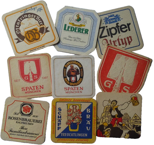 220 bierdeckel bierfilze - bierdeckel,