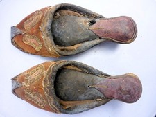 alte orientalische Schuhe