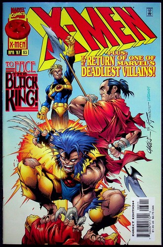 Men marvel comics - x-men, (1997)