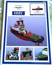 Modellbaubogen Notschlepper Nordic