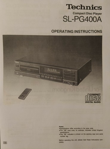 Technics pg400a compact - sl-pg400a,
