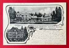 Jugendstil AK SCHIERKE im Harz