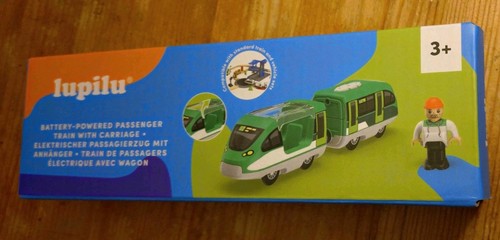 Elektrischer passagierzug mit - elektrischer,