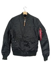 Alpha Industries Bomberjacke Herren Oliv Gr. 46/S Casual Fliegerjacke
