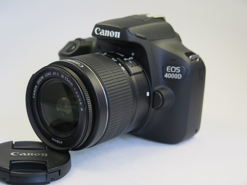 Canon eos 4000d - mit, 18-55