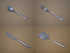 WMF Boston Besteck Messer Kaffeelöffel Gabel Löffel Salatbesteck - Cromargan