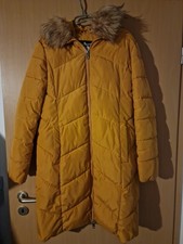 ⭐️Dicker Steppmantel Wintermantel Blind Date Gr.36, ocker, dunkelgelb ⭐️